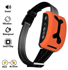 ELenest No Bark Collar With 2019 Upgrade Chip