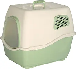 Marchioro Bill 1F Covered Cat Litter Pan with Filter